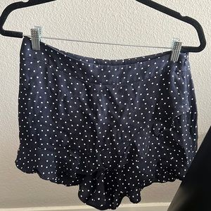 LOFT Polka dot skort